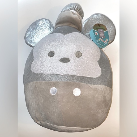Sale🖤BIG Disney Mickey Mouse Squishmallow Plush 100 Year 14" Pillow Toy Large - Picture 4 of 4